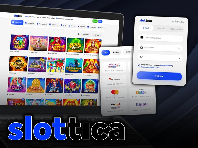 Imagen: Descubre si Slottica Casino es confiable para apostar en Chile